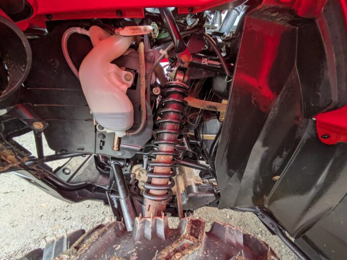 Honda TRX420 72 plate quad bike