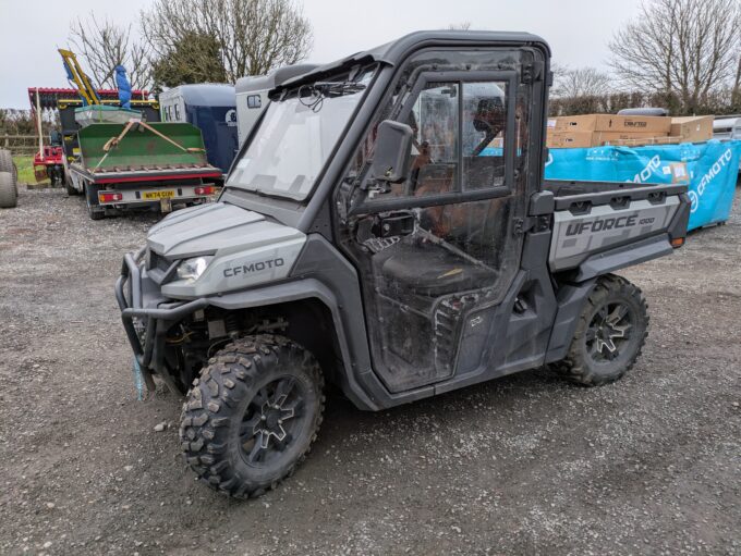 CFMOTO UFORCE 1000 UTV with full cab