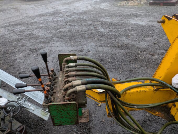 Used Twyman tractor mounted post knocker