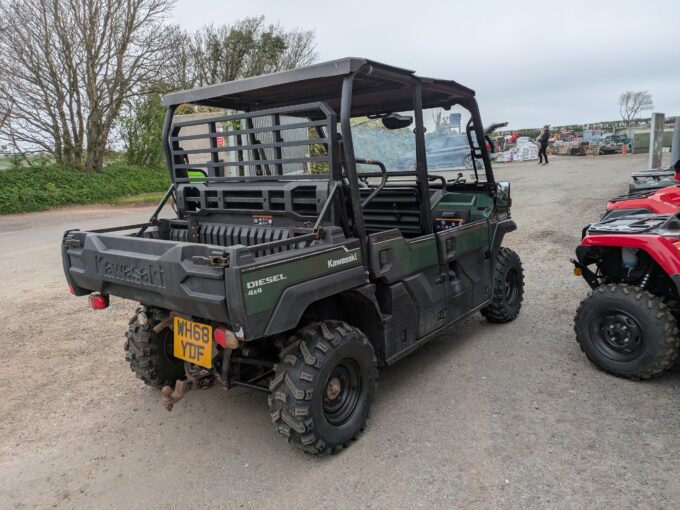 Used Kawasaki Mule Pro DXT utility side-by-side