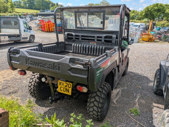 Kawasaki Pro DX '20 plate