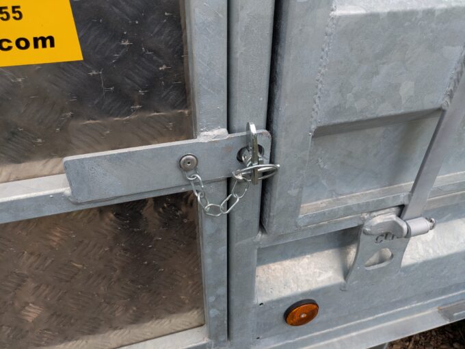 CLH 12ft x 5ft Livestock Trailer side door detail