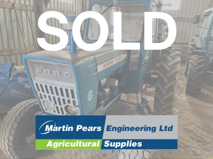 Ford 5000 tractor now sold