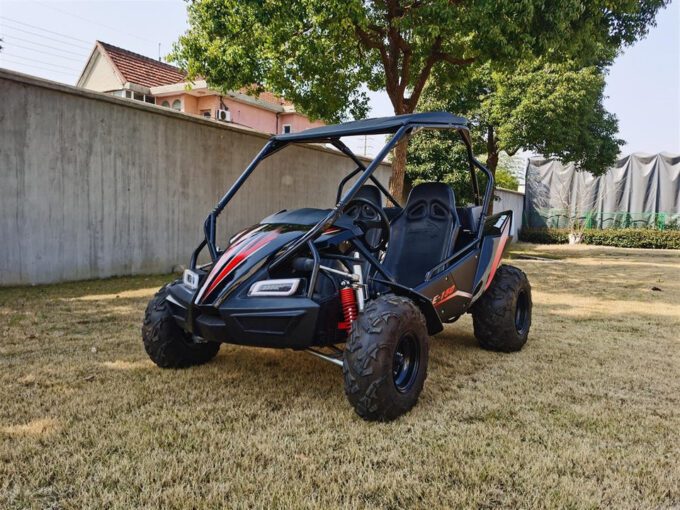 Hammerhead GTS150 LE on a garden lawn
