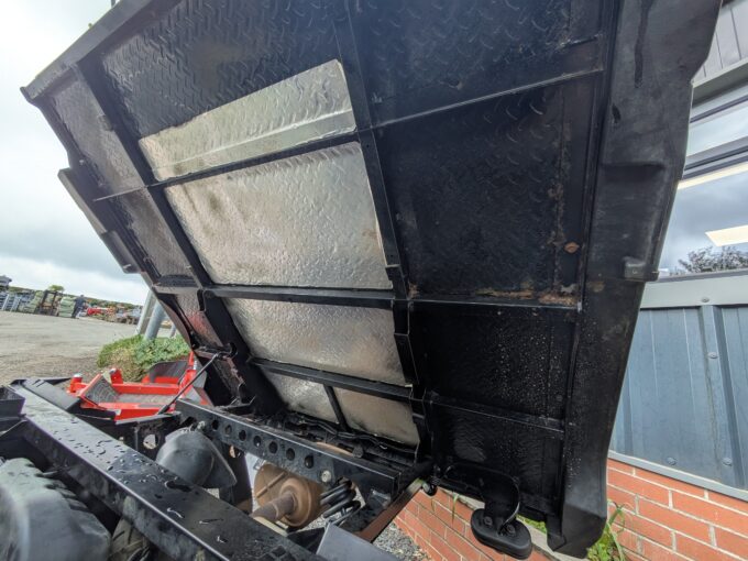 Kawasaki Mule Pro DX bottom of cargo bed