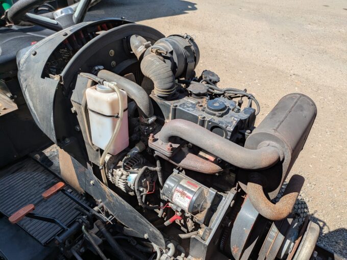 Shibaura S773L engine on Kioti WD1260