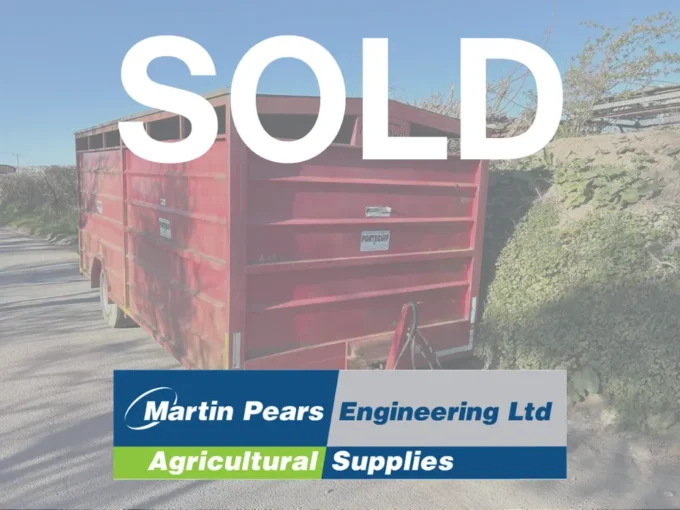 Portequip Livestock Trailer sold graphic