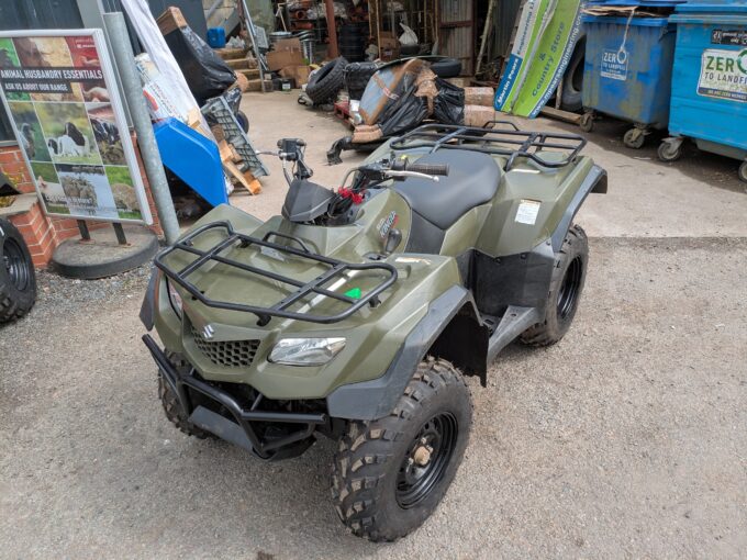 Suzuki KingQuad 400 FSi quad bike