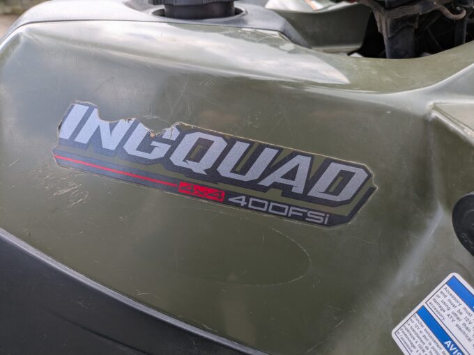 Suzuki KingQuad 400 FSi quad bike detail