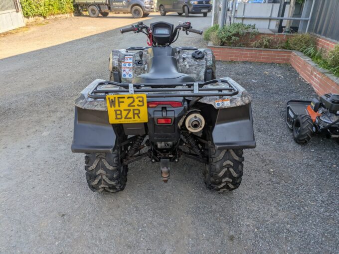 Rear of Suzuki KingQuad 4x4 500 AXi