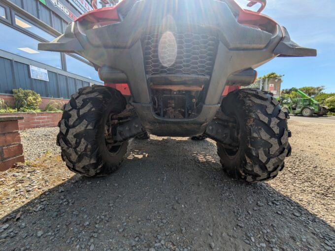 Underside of Suzuki KingQuad 4x4 500 AXi