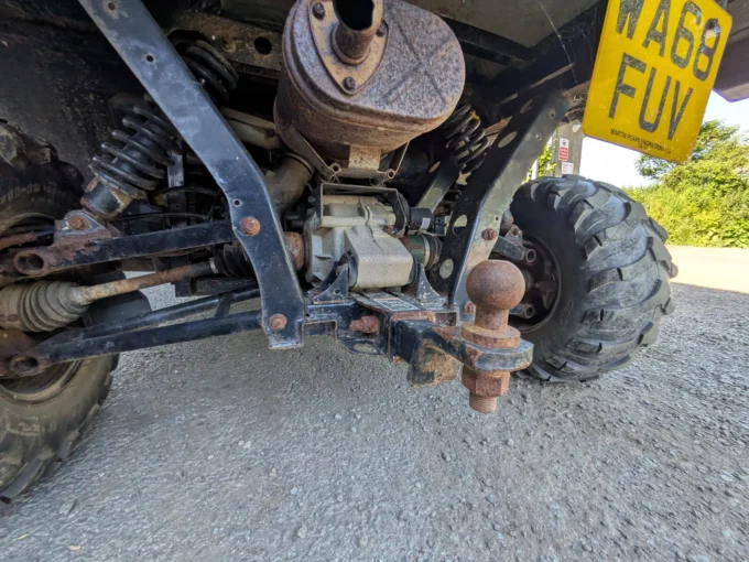 Kawasaki Mule Pro-DX tow hitch