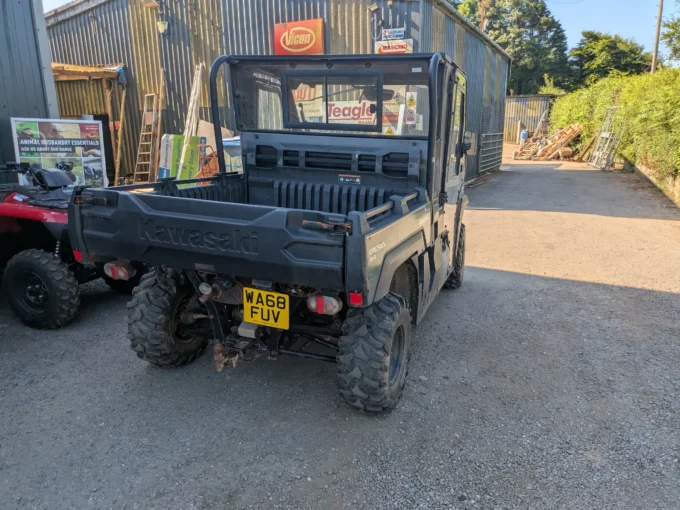 Kawasaki Mule Pro-DX rear