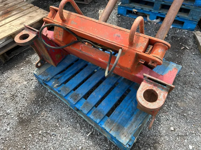 Halls Round Bale Handler with removable rollers
