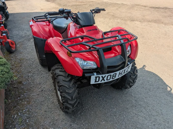 Honda Fourtrax TRX420FM quad bike