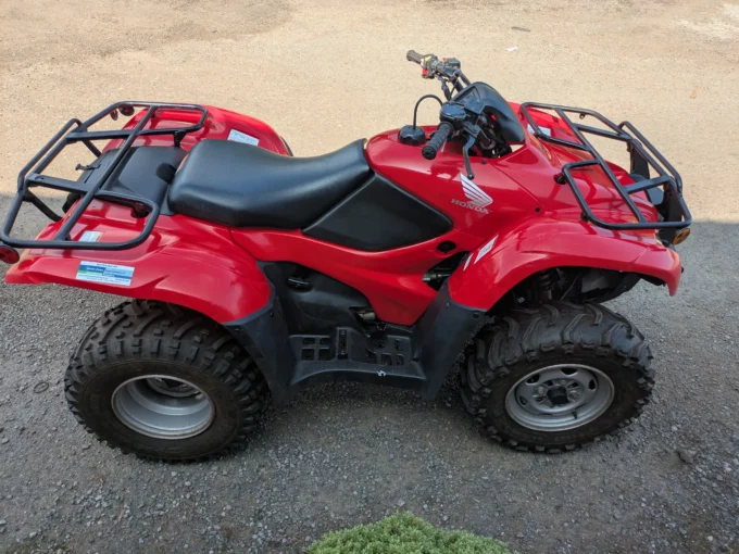 Honda Fourtrax TRX420FM quad bike