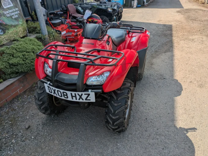 Honda Fourtrax TRX420FM quad bike