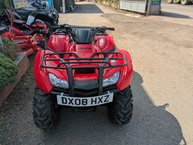 Honda Fourtrax TRX420FM quad bike