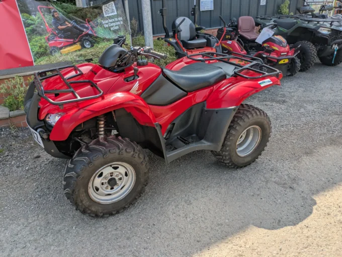 Honda Fourtrax TRX420FM quad bike