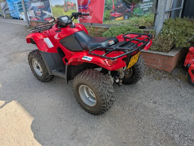 Honda Fourtrax TRX420FM quad bike