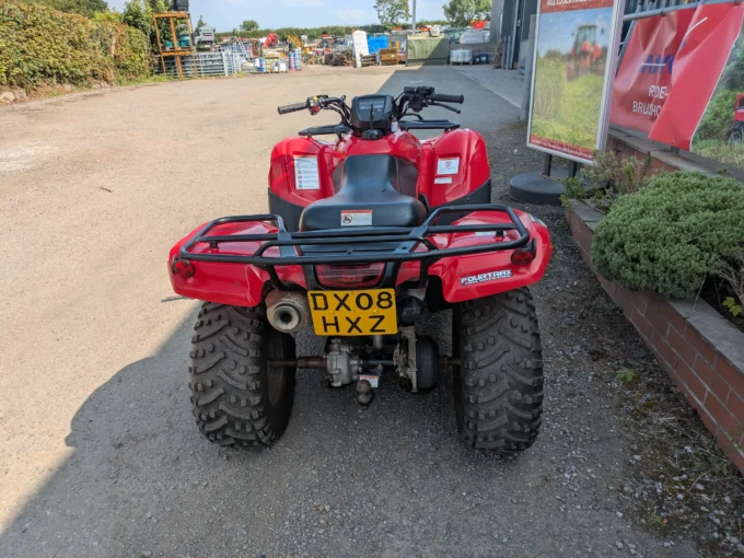 Honda Fourtrax TRX420FM quad bike