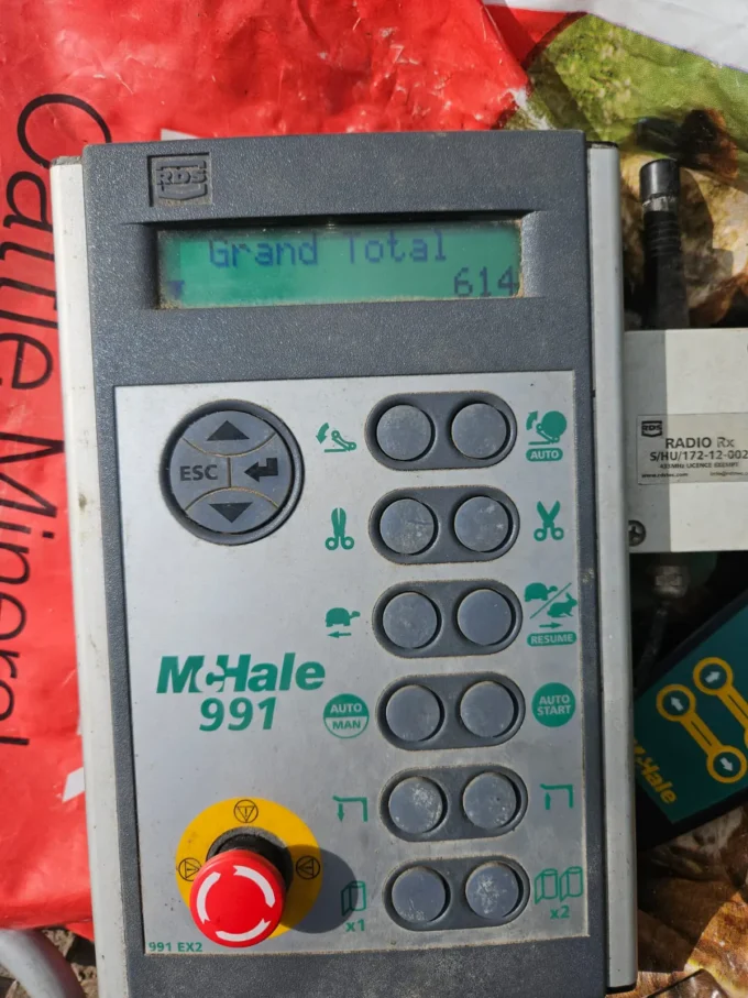 McHale 991 IBER Expert Control Console