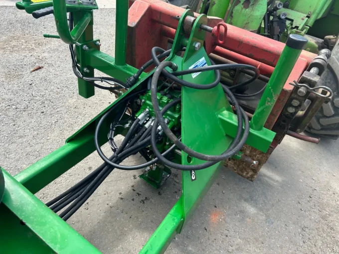McHale 991 IBER round bale wrapper