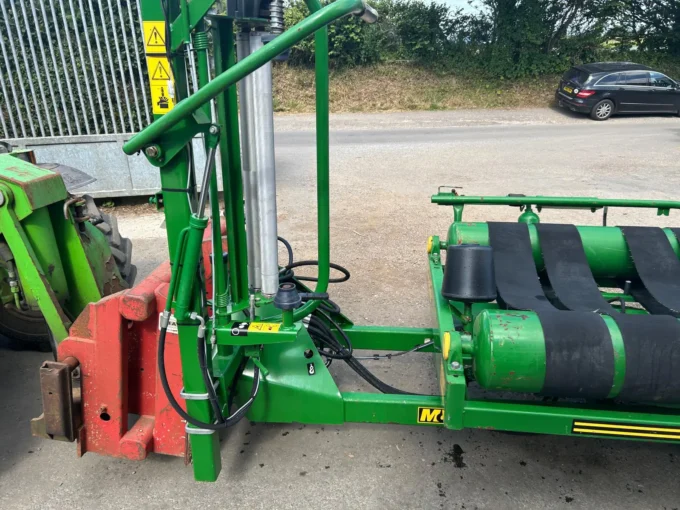 McHale 991 IBER round bale wrapper