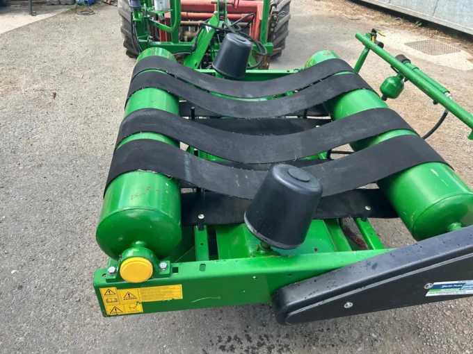 McHale 991 IBER round bale wrapper