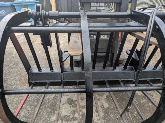 Strimech 7' 6" Muck Grab on Matpro brackets