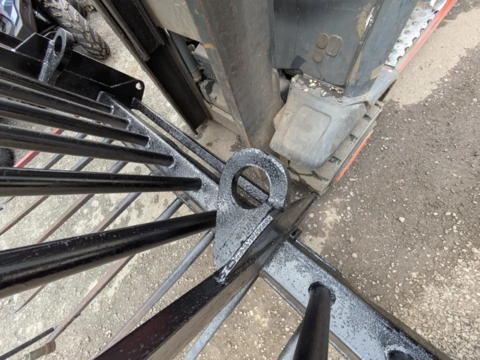 Strimech 7' 6" Muck Grab on Matpro brackets