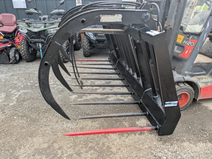 Strimech 7' 6" Muck Grab on Matpro brackets