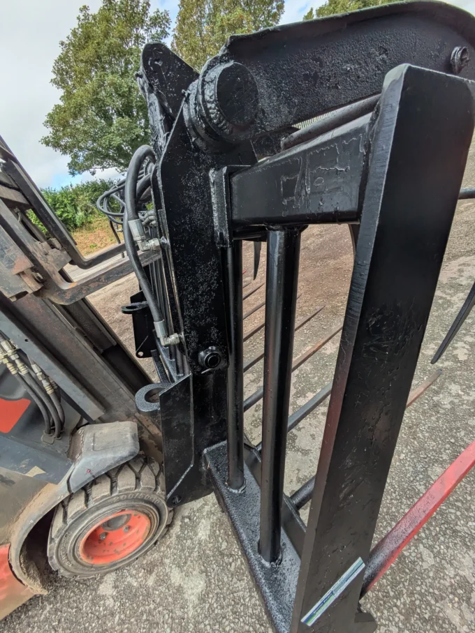 Strimech 7' 6" Muck Grab on Matpro brackets