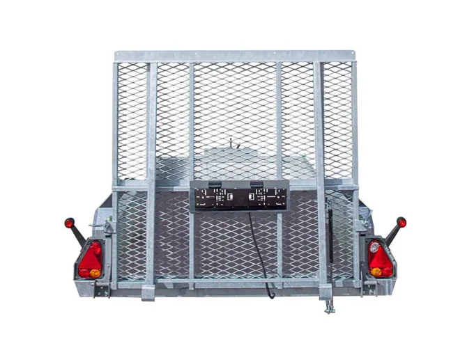 Tiki TP300 DLB Plant Trailer rear view